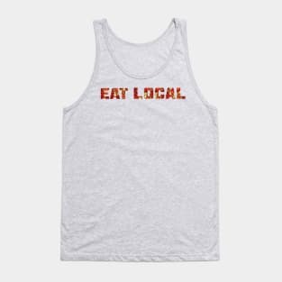 EAT LOCAL ... Strawberries Tank Top